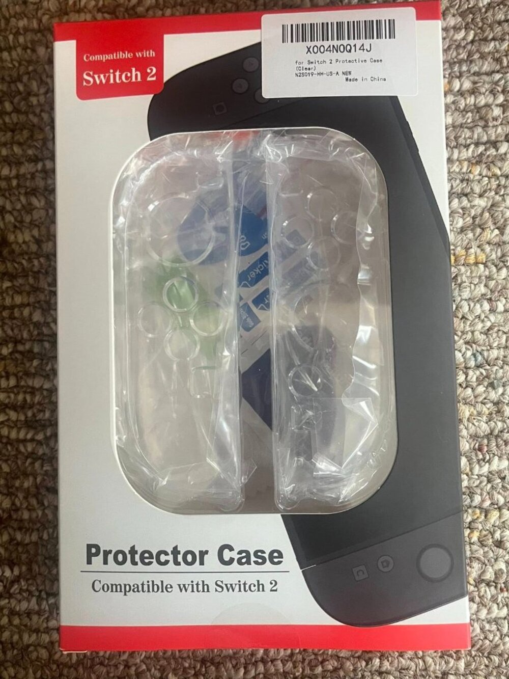 Switch 2 Protective Case (Clear) - New